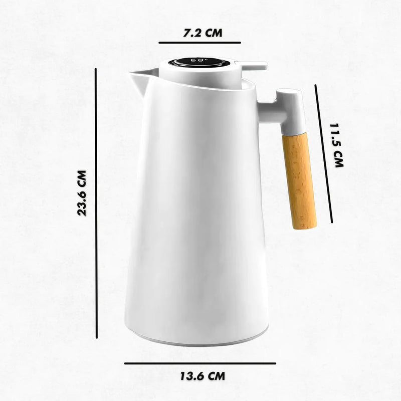 Garrafa Térmica com Termômetro 1L